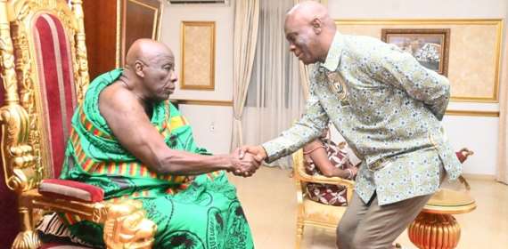 Garden City University introduces new VC Prof Eric Kwasi Ofori to Okyenhene