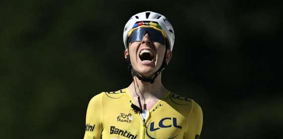 Pogacar wins Tour de France 10th stage in Bastille Day showdown