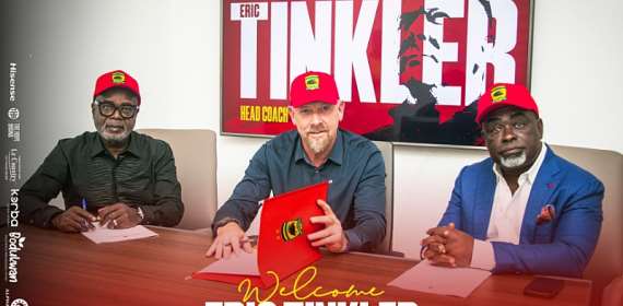Asante Kotoko appoint Eric Tinkler as new head coach ahead of 2026/27 GPL se
