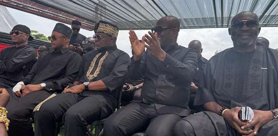 Kwesi Nyantakyi, George Afriyie, Abedi Pele and Ayews join Asamoah Gyan in m