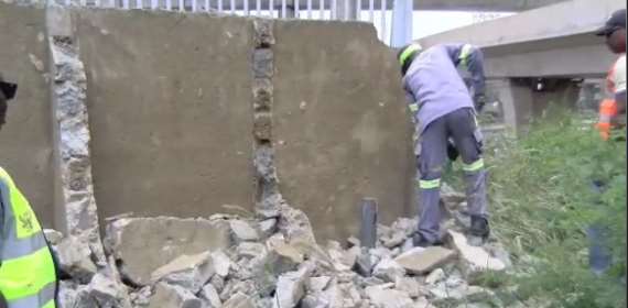 Ga North Assembly explains why it demolished toilet under Pokuase Interchang
