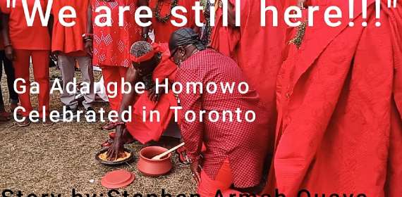 We are still here, Ga Adangbe Homowo Ignites Toronto with color, culture and community