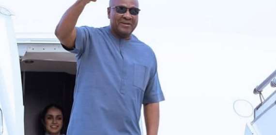 President Mahama departs for 81st UN General Assembly in New York
