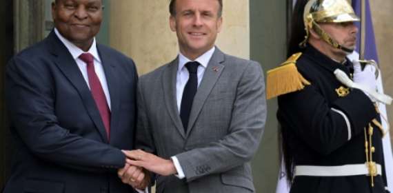 France, C.Africa leaders set sights on 'constructive partners