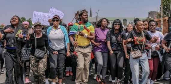 It has to stop: runners protest womens murders in S.Africa