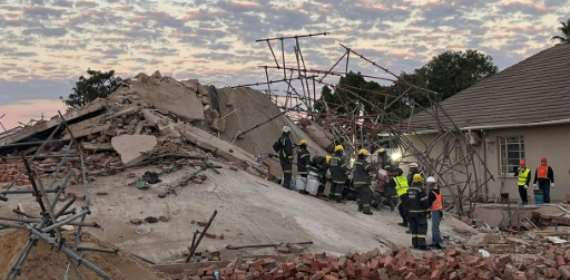 22 people still missing as S.Africa building collapse death t