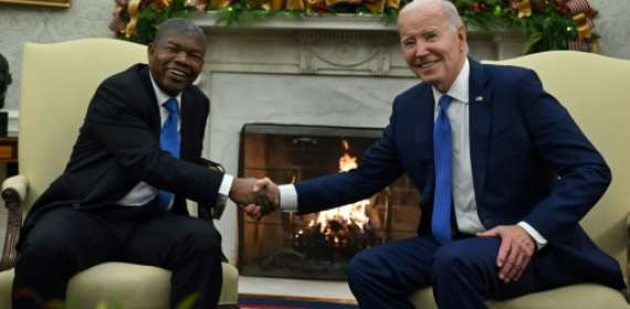 Biden meets Angolan leader as US aims to counter China in Afr