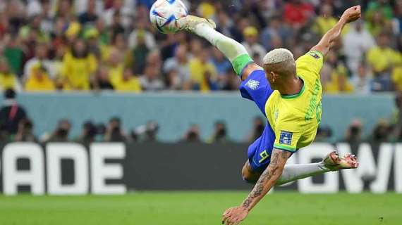 2022 World Cup: Richarlisons bicycle kick voted best goal of the tournament