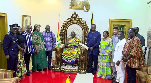 Widen tax net to informal sector – Otumfuo urges GRA