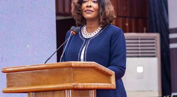 Ghana Bar Association (GBA) President Efua Ghartey