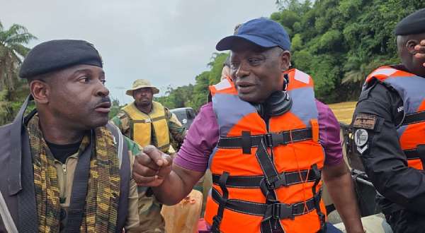 Minister for Lands and Natural Resources, Emmanuel Armah-Kofi Buah