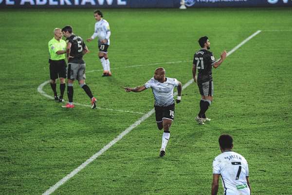 Andre Ayew Climbs Off The Bench To Score To Earn Point For Swansea City