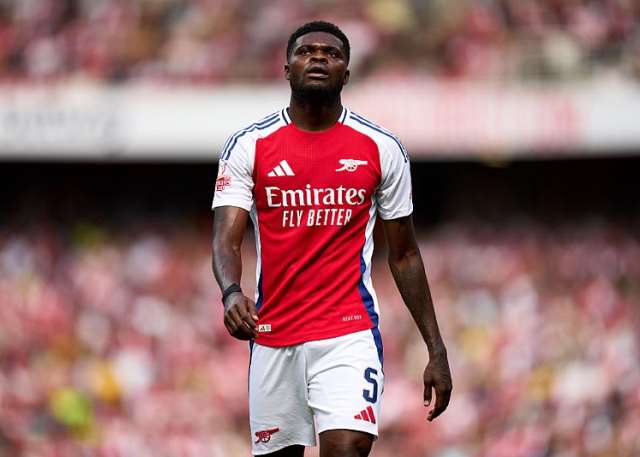 Thomas Partey – 7/10: Commanding in Midfield