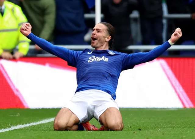 PL: Jack Grealish 93rd-minute winner for Everton ends Crystal