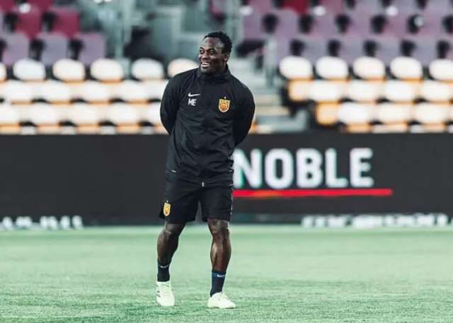 I never thought I would become a coach, says Ghana legend Michael