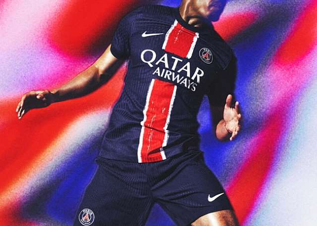New kit brightens up PSG s Champions League woes and Mbappe s farewell