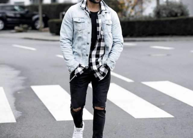 T Shirt White Trainers White Shoes And Jeans Men; How To Look