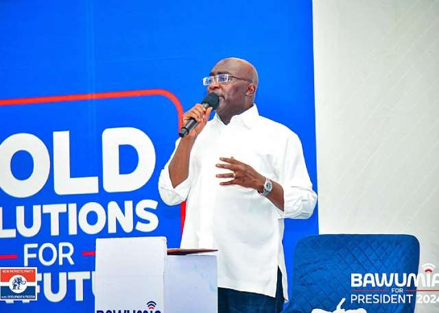 Mahama represents the past and I'm the future - Bawumia warns against return to past as Ghana heads to polls