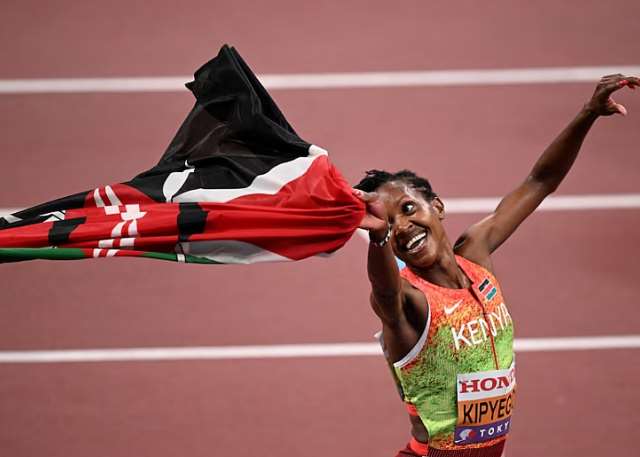 World Athletics Championships: Faith Kipyegon storms to historic fourth  1500m title in Tokyo