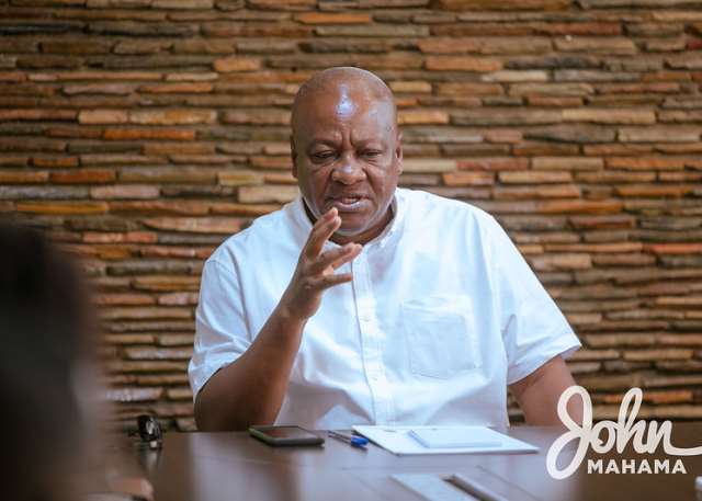 Address galamsey now and stop throwing challenges - Mahama replies Akufo-Addo