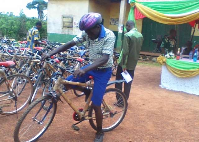 Ghana Bamboo Bikes Manufactures 100 Bamboo Bikes For 'kuapa Kokoo