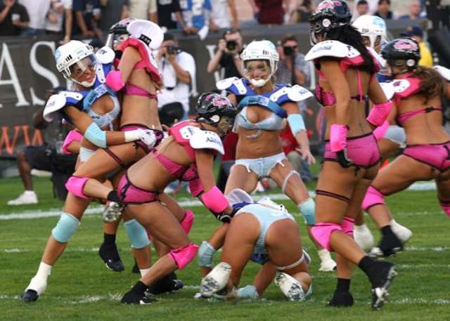 UK s first Lingerie Football League launched slammed as sexist