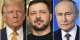 Putin and Zelensky hold separate calls with Trump on his birthday