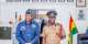 Air Force Base Takoradi receives newly appointed Western Regional Fire Service Commander