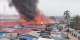 Fire guts rubber factory at Circle Odawna as flooding hampers firefighting efforts