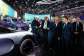 French President Emmanuel Macron speaks with Renault general manager Luca De Meo at the 2024 Paris Motor Show. - via REUTERS - LUDOVIC MARIN