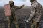 Ukrainian soldiers set up a Starlink satellite internet system near the frontline town of Pokrovsk in Donetsk region, 10 April 2025. -  Inna Varenytsia/Reuters