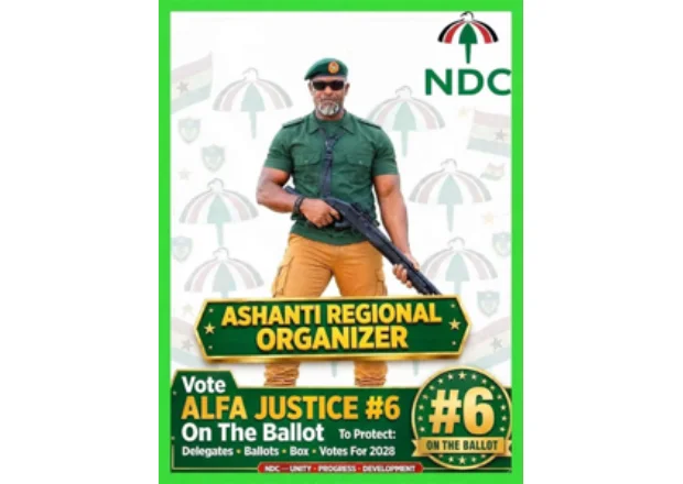 The campaign poster of Alfa Justice