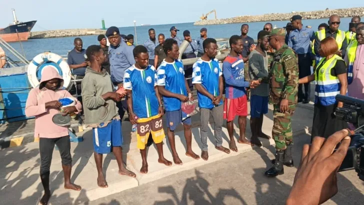 Stranded Ghanaian fishermen narrate how they ate fresh fish, drunk sea water to survive two weeks at sea