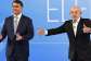 Brazilian President and reelection candidate Luiz Inacio Lula da Silva and opposition candidate Flavio Bolsonaro attend a debate at TV GLOBO’s studios on October 23, 2026, two days before the second round of the presidential election, in Rio de Janeiro. -  Andre Coelho, EFE