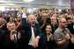 Yousef Jabareen, leader of Israels Arab-led Joint List political alliance, celebrate bloc’s results in the northern Israeli city of Nazareth on October 27, 2026. -  Ahmad Gharabli, AFP
