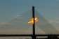 A Russian jet powered drone strikes on one of Kyivs bridges, amid Russias attack on Ukraine, in Kyiv on October 2, 2026. -  Valentyn Ogirenko, Reuters