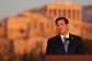 US Secretary of State Marco Rubio speaks at the Pnyx hill, where ancient Athenians held democratic assemblies, with the Acropolis in the background, on October 7, 2026. -  Mark Schiefelbein, Reuters