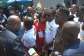 Massive excitement as President Mahama meets Ghanaian community in Sierra Leone