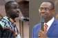 Investigative journalist Manasseh Azure Awuni[left] and the Chairman of the Jospong Group, Dr. Joseph Siaw Agyepong