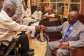 Kufuor and Otumfuo exchanging pleasantries