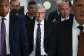 Microsoft co-founder Bill Gates (center) arrives for a closed-door hearing before a US congressional committee regarding the Epstein case, June 10, 2026, Washington -  Kent NISHIMURA, AFP
