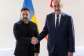 Swiss President Guy Parmelin shakes hands with Ukrainian President Volodymyr Zelensky at the Geneva airport on June 15, 2026.Le prsident suisse Guy Parmelin (d.) serre la main du prsident ukrainien Volodymyr Zelensky avant une rencontre bilatrale en marge du sommet du G7,  laroport de Genve, le 15 juin 2026 -  Martial Trezzini, AFP