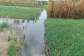 V/R: Flood waters submerge acres of farmlandin Anloga