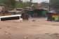 STC bus swept away by heavy floodwaters at Achimota–Abofu