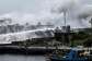 Bavi has whipped up strong winds and dumped heavy rain. -  I-Hwa Cheng, AFP