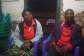 HIV advocates Maria Zuze, to the left, and Jusaab Mulamba, 50 captured inside Thunga AIDS Support NGO. -  RFI/ Charles Pensulo