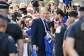 Zinedine Zidane with fans as he leaves a press conference at the French Football Federation headquarters in Paris, 28 July. -  AFP - Lou Benoist