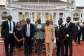 Zenith University College Law Faculty members and team displaying the award
