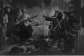 An 1857 engraving depicts patriot Nancy Hart confronting British soldiers who entered her home. Hart was one of many women whose contributions to the American Revolution have received greater attention from historians in recent decades. -  Domaine public