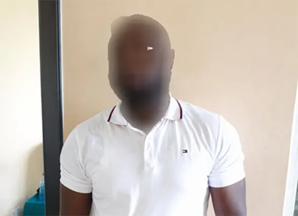 Suspect Patrick Ndego